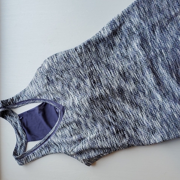 MPG Purple and Gray Racerback Travel Dress S like new - Picture 2 of 6